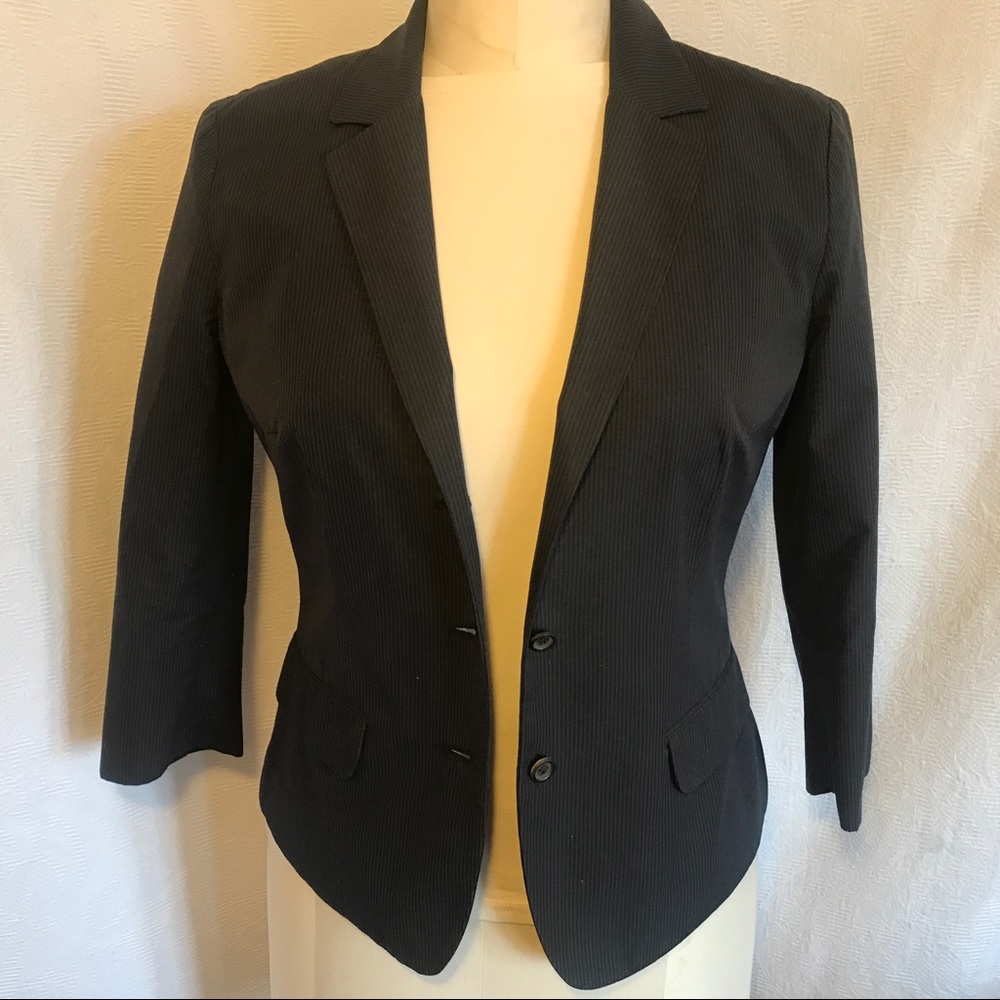 Prada semi lined cotton dark navy Sm Jacket